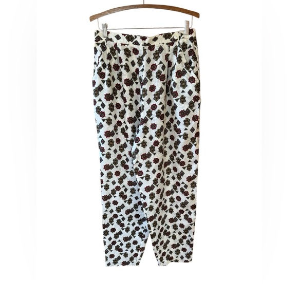 Vintage Pants - 1980s Significance Bold Print‎ Pants